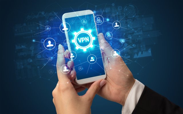 VPN on a cell phone 